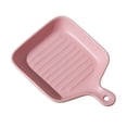 thumbnail image 4 of WRITWAA ceramic bake ware Ceramic Baking Plate Pink 1Pack Microwave Safe for Families Kitchen Use, 4 of 8