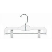 Children's Clear Plastic Pant/Skirt Hanger - 10"