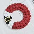thumbnail image 6 of Wzzjkit Christmas Wreath Christmas Decorations Artificial Hanging Garlands Front Door Wreath for Outdoor Indoor Party Wall Table Home Decor Brown Sign, 6 of 9