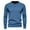 Blue, variant on TAGOLD Men Fall Winter Sweater Tops,Men's Solid Color Round Neck Pullover Long Sleeved Loose Base Shirt Top Sweater
