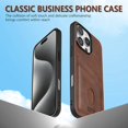 thumbnail image 6 of ELEHOLD Wallet Case for iPhone 11 Pro,Elegant Leather Case with 2 Card Slots, Slim and Stylish Design Cover for iPhone 11 Pro,Black, 6 of 8