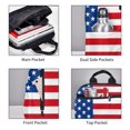 thumbnail image 3 of Yiaed America Flags3 Print Lightweight Backpack Travel Backpacks Hiking Daypack for Women Men, 3 of 5