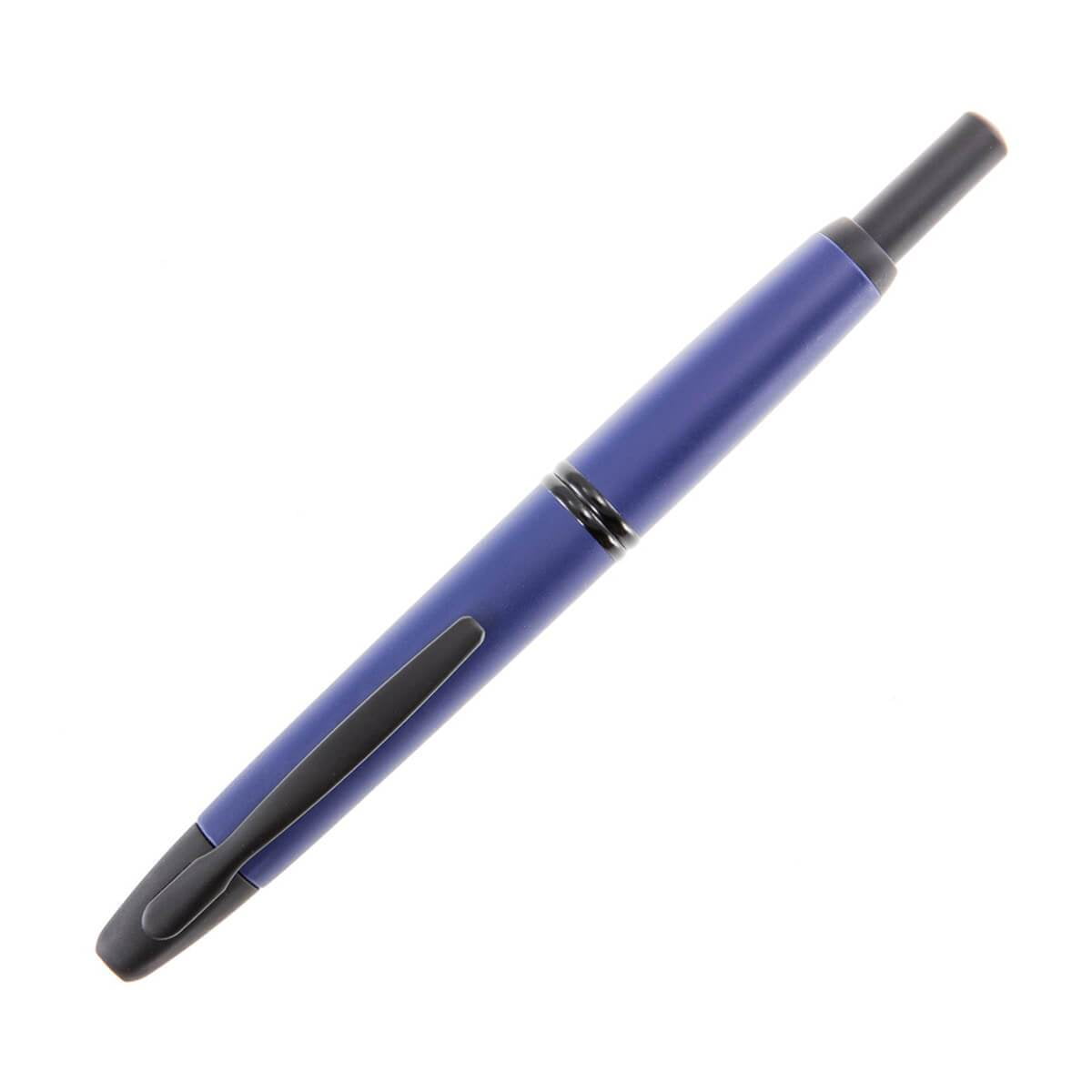 Pilot Vanishing Point Blue Matte Fountain Pen - Medium