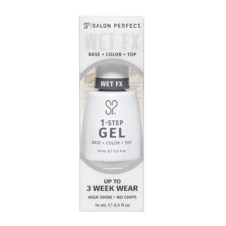 Salon Perfect Wet FX One Step Gel Nail Polish, 0.5 fl oz