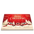 thumbnail image 2 of Large Christmas Decor Doormat for Home, Holiday Letter Print Indoor Carpet Rug, Non-Slip Kitchen Bedroom Floor Mat (60x90cm), 2 of 3