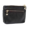 thumbnail image 3 of Unique Bargains 1 Pc Coin Purse Wallet Portable Symmetrical Three Zipper Pocket Coin Purse Pouch Black, 3 of 5