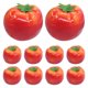 thumbnail image 1 of 10 tomates artificiales Yongwei, simulación de frutas y verduras, decoración para el hogar, 1 of 7