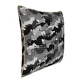 thumbnail image 2 of Haiem Horse Silhouette Print Velvet Soft Solid Decorative Square Throw Pillow Covers Set with Elegant Piping Christmas Cushion Case for Sofa Bedroom Car-18"x18", 2 of 8