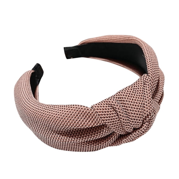 Headbands for Women Knit Tie Knot Simple Sweet Daily Elastic Fashion Hair Hoop Womens Headbands