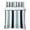 Navy blue turquoise, variant on Queen Quilt Set 90''x96'', Black White Ombre Lightweight Bedspread Coverlet Set with 2 Pillow Shams, Vintage Minimalism Abstract Stripes Breathable All Season Quilt Bedding for Bedroom/Guest Room