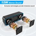 thumbnail image 5 of Portable Wireless Bluetooth Speaker with 10W Loud Stereo Sound, Bluetooth 5.0, 30-Hour Playtime, and 66 ft Range – Perfect for Home, Party, 5 of 6