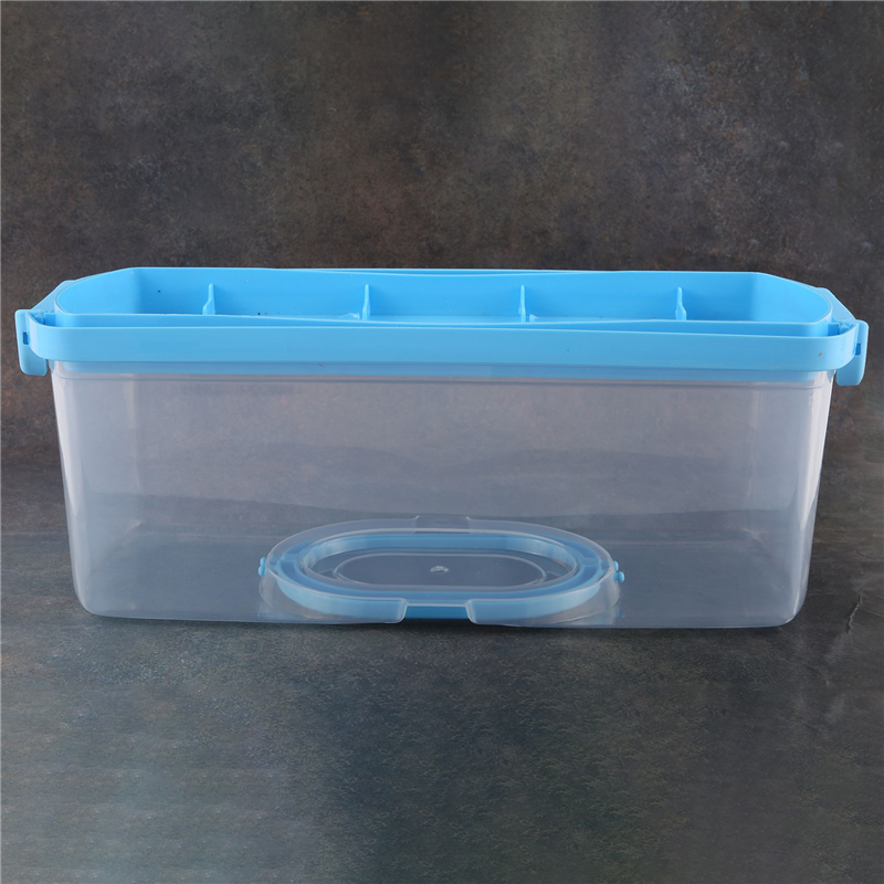 Brot-Box Mit Griff – 13 Zoll, Durchsichtiger Deckel, Aus Lebensmittelechtem Kunststoff, Für Brote, Kuchen, Brötchen