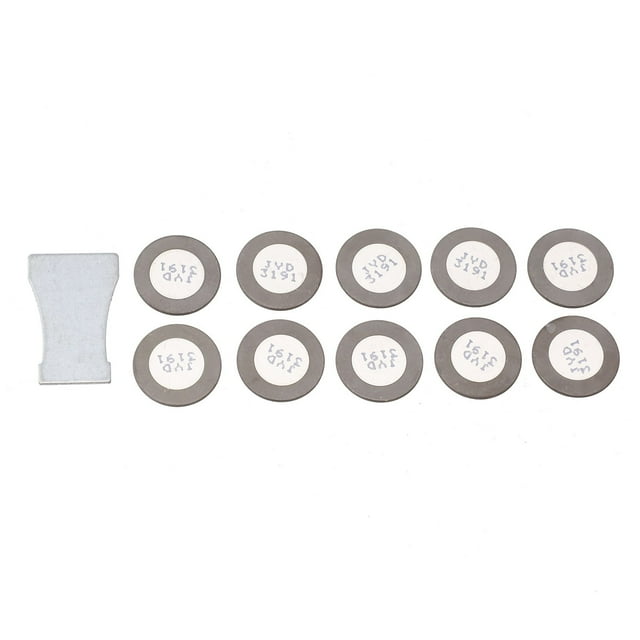 10Pcs Ultrasonic Mist Maker Ceramic Disc 20mm For Humidifier+1pcs Iron Plate