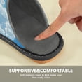 thumbnail image 5 of ALAZA Mens Womens Cozy Memory Foam Slippers Summer Beautiful Sea Unisex House Shoes 9-10, 5 of 8