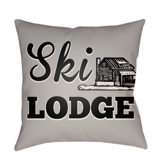 Indoor Outdoor LGCB2039-1818 Square 18" x 18" Pillow Cover + Polyfill