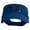 Royal, variant on Louisiana LA Letter Heat Transfer Cotton Twill Sun Visor - Royal OSFM
