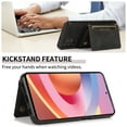 thumbnail image 4 of ELEHOLD Leather Wallet Case for Samsung Galaxy A32 5G Case, Galaxy A32 5G Wallet Case with PU Leather Card Pockets Back Flip Cover,Black, 4 of 5