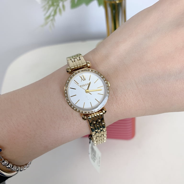 Fossil BQ3503 Tillie Mini Three-Hand Gold-Tone Stainless  display picture 1