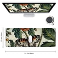 thumbnail image 2 of nygtbtfer Birds Moths and Mouse Pad ,Non-Slip Rubber Base Mousepads for Home Office College Dorm Desk Decor,Gifts for Girls Women Coworkers 31.5x11.8 in, 2 of 6