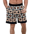 thumbnail image 1 of WILLBEST Pantalones Cortos para Hombre, Pantalones Cortos para Hombre, Pantalones Cortos con Estampado 3D, Cintura Elástica, Estilo Cordón, Pantalones de Playa para Vacaciones, 1 of 4