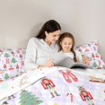 thumbnail image 5 of Manfei Cartoon Nutcracker Soldier Queen Comforter Set,Xute Ballet Girl Bedding Sets,Green Xmas Tree Bedding Comforter Set For Girls,,Microfiber Bedroom Decor Reversible,3 Pieces, 5 of 8