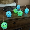 thumbnail image 3 of Solar Powered Blue Owl Wind Chimes,Color-Changing LED Owl Windchimes Outdoor Garden Unique Tribal Decor Owl Gift, 3 of 16