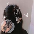 thumbnail image 2 of Pinzas para el cabello HUOGUO, lindas tijeras con diamantes de imitación, 2 of 5