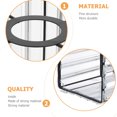 thumbnail image 3 of Phenofice Pendant Lamp Shade Crystal Square Dust Protection for Living Room 1Set, 3 of 8