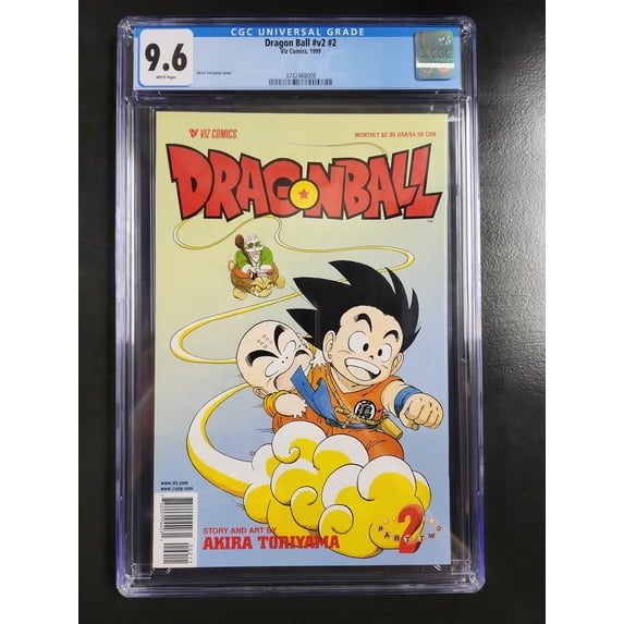 Dragon Ball #2 - CGC 9.6 Comic Book