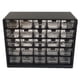 thumbnail image 1 of Organizador de hardware, caja de herramientas, ligero, multifuncional, para manualidades Negro, 1 of 7