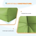 thumbnail image 6 of EAGLE PEAK Tufted Outdoor/Indoor Seat/Back Chair Cushion, Set of 2, 42 x 21 in,Dark Green, 6 of 10
