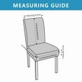 thumbnail image 2 of Chair Covers for Dining Room Set of 4/6, Parson Chair Slipcovers, Stretch Dining Seat Covers, Kitchen Chair Covers-DealsFoYouDays, 2 of 10
