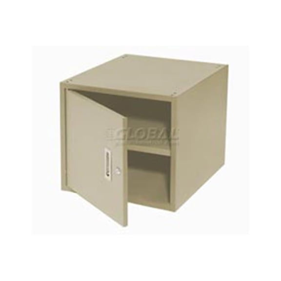 16 in. Storage Cabinet - Tan - 16in. H