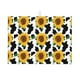 thumbnail image 1 of Balery Cute Cow Print Sunflower B Alfombrilla de Secado para Cocina, 18x24 Pulgadas, Súper Absorbente para Platos y Encimeras, 1 of 7