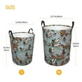 thumbnail image 3 of Fotbe Mallard Ducks Swimming Cesto de Ropa con Asas, Cesto Impermeable de Gran Capacidad, Bolsa de Lavado para Dormitorio, Cesto de Ropa con Ruedas y Asas-Small, 3 of 6