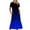 Blue, variant on Travel Dress for Women, Women's Summer Gradient Print Dress Casual Flowy Tiered Maxi Beach Dress with Pockets