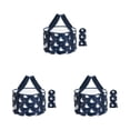 thumbnail image 1 of ZheElen Rid Of Hard Skin Foot Soak Solution M Fast And Efficient Foot Soak For Hard Skin Navy Blue Whale Medium size 30*20cm 3Set, 1 of 6