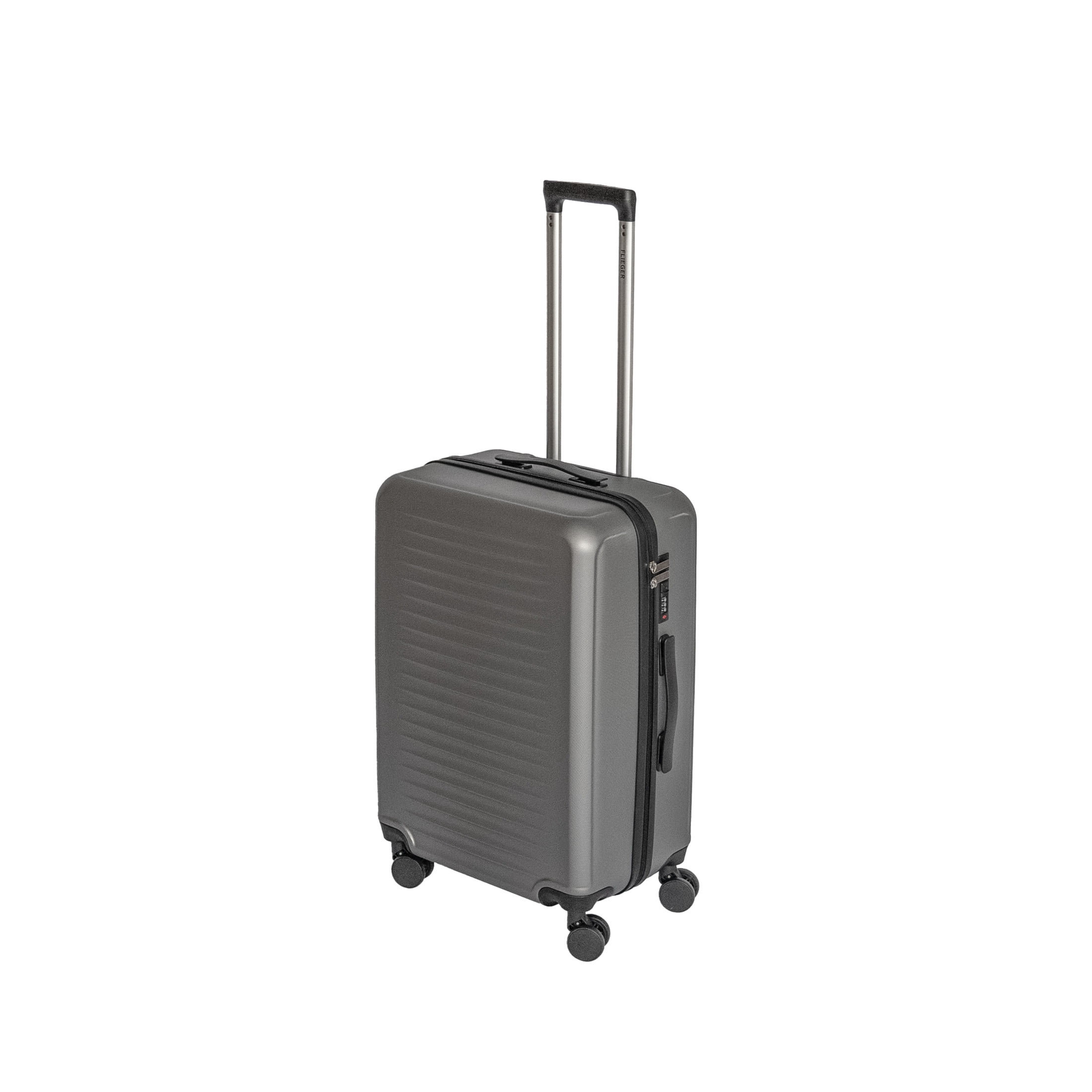 Noble House 3-Piece 20"/24"/28" Hard Shell Spinner Luggage Set, Lightweight Suitcases with Combination Locks, Gray