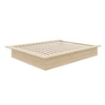 thumbnail image 6 of Nexera Malibu Queen Size Platform Bed, Natural Blonde Oak, 6 of 9