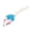 Blue, variant on Interactive Electronic Plush Mouse Cat Toy, Automatic Squeaky Furry Mice Pet Toys, for Puppy Kitten Indoor Playing 4.3In