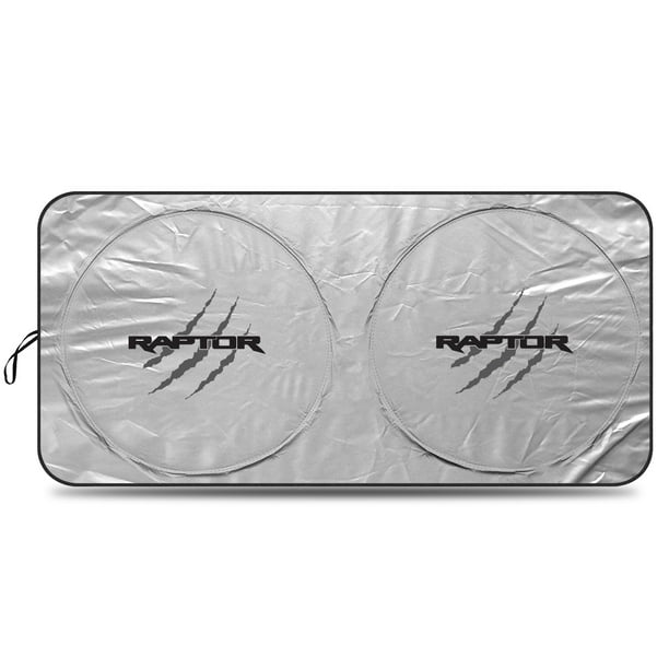 Ford F 150 Raptor Claw Marks Universal Fit One Piece Easy Folding Silver Reflective Fabric Windshield Sun Shade Size 75 5 X 37 5 Walmart Com Ford F 150 Raptor Claw Marks Universal Fit One Piece Easy Folding Silver Reflective Fabric Windshield Sun Shade Size 75 5 X 37 5 Walmart Com