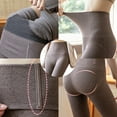 thumbnail image 3 of Medias de compresión para el cartílago lumbar alto para mujer, pantimedias de presión gruesas, medias térmicas cálidas para el invierno, 260 g, 3 of 5