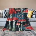 thumbnail image 2 of Qinduosi Mushroom Blanket Gifts for Kids Adults Soft Warm Lightweight Cozy Forest Throw Blankets for Bed Living Room Sofa Couch Birthday Decorin, 2 of 6