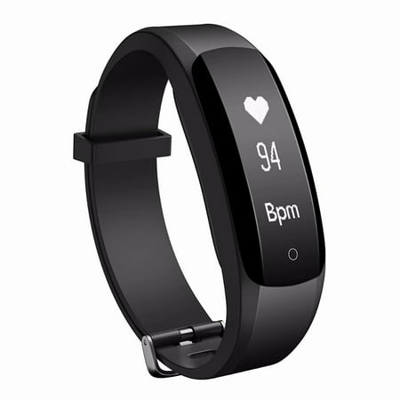 Mpow DS-D6 Fitness Tracker with Heart Rate and Sleep Monitor, Pedometer with Steps Tracking, Calorie Burned, Distance Traveled, Route Painted, Wristwatch with Running Mode, Call,USB Direct (Best Running Distance For Fitness)