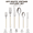 Off-white, variant on 6Pcs Retro Stainless Steel Flatware Set, Color Riveted Handle Silverware Cutlery, Includes Knife, Fork, Spoon & Spreader, Green Handle
