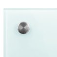 thumbnail image 2 of vidaXL Kitchen Backsplash White 100x50 cm Tempered Glass, 2 of 4