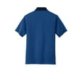 thumbnail image 6 of Port Authority Fine Stripe Performance Polo-S (Seaport Blue/ Dress Blue Navy), 6 of 6