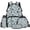 Blue Bass Fish Camo, variant on Kids Backpack Set for Girls, Woodland Camo Deer Backpack and Lunch Box Set 4 Piece, Large Capacity Padded Straps Casual Daypack for School Travel Hiking