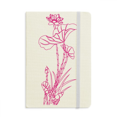 thumbnail image 1 of Lotus Lotus Fleur de Roseau Carnet Officiel Couverture Rigide en Tissu Journal Classique, 1 of 3