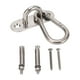 thumbnail image 5 of Hardware de montaje en techo para sillas colgantes, ganchos de techo Ganchos de techo de acero inoxidable Kit para colgar hamacas Logre más, 5 of 9